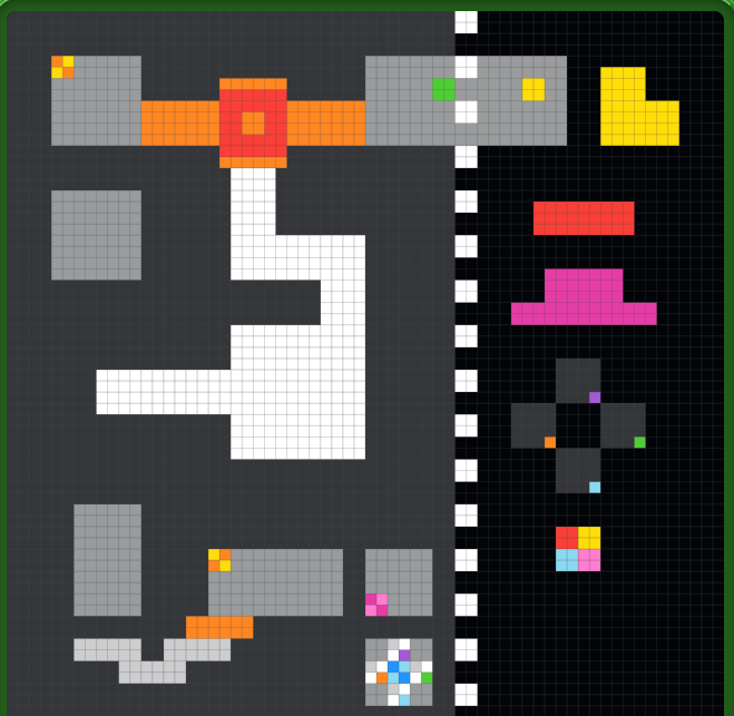 dc22, level 6: Mid-play capture from Boss's own level 6 attempt (2026-09-15).