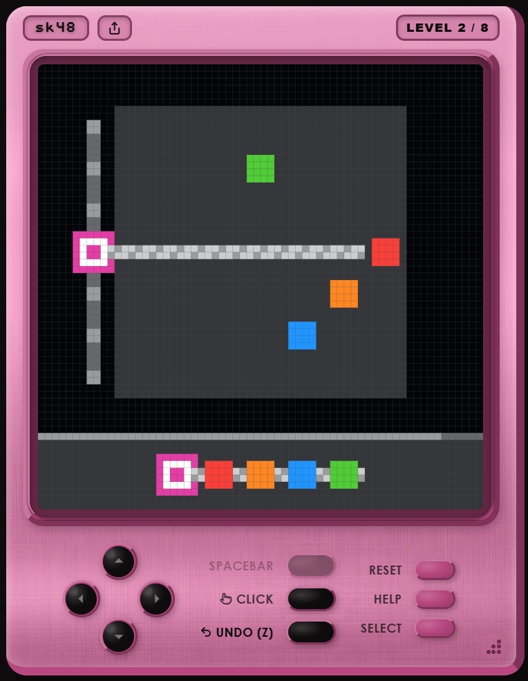 sk48, level 2: human play, a second run