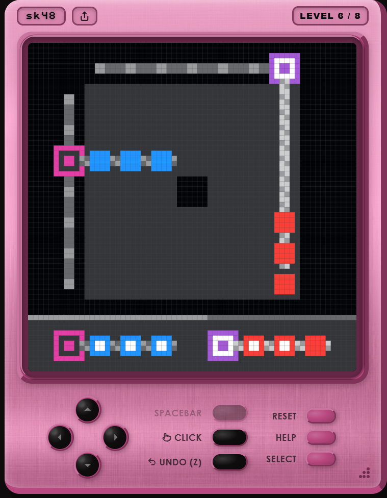 sk48, level 6: human play, right before the win